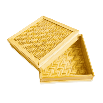 Cubic Bamboo Box