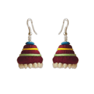 Cocoa Jute Jhumka