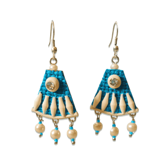 Trapezia Danglers Blue
