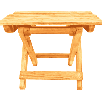 Gamhar Wood Side Table/Stool (11"x 15.5"x13"),Beige