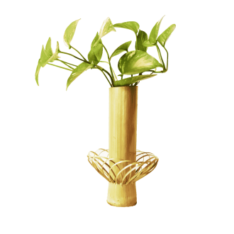 Entwine Bamboo Planter/Vase