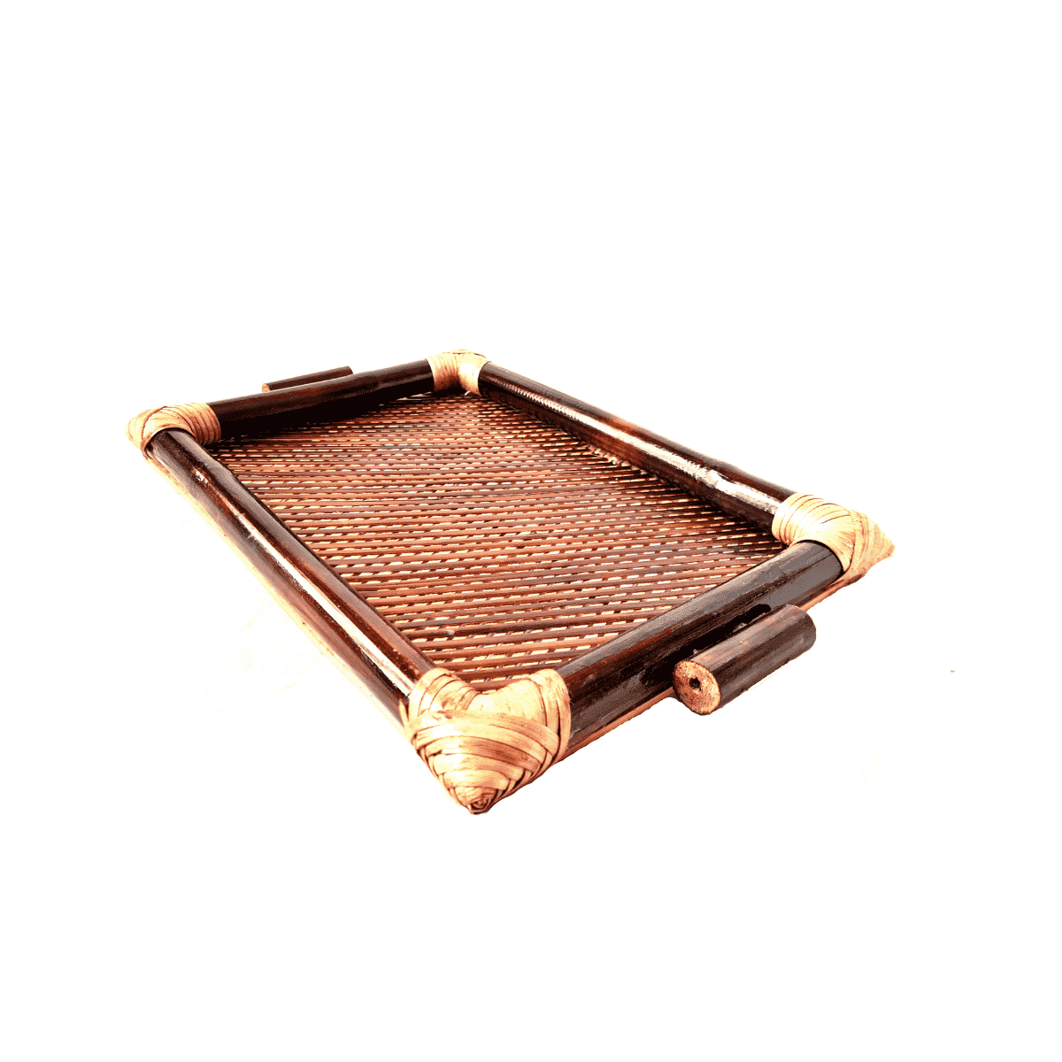 Brown Bamboo Tray - Image 2