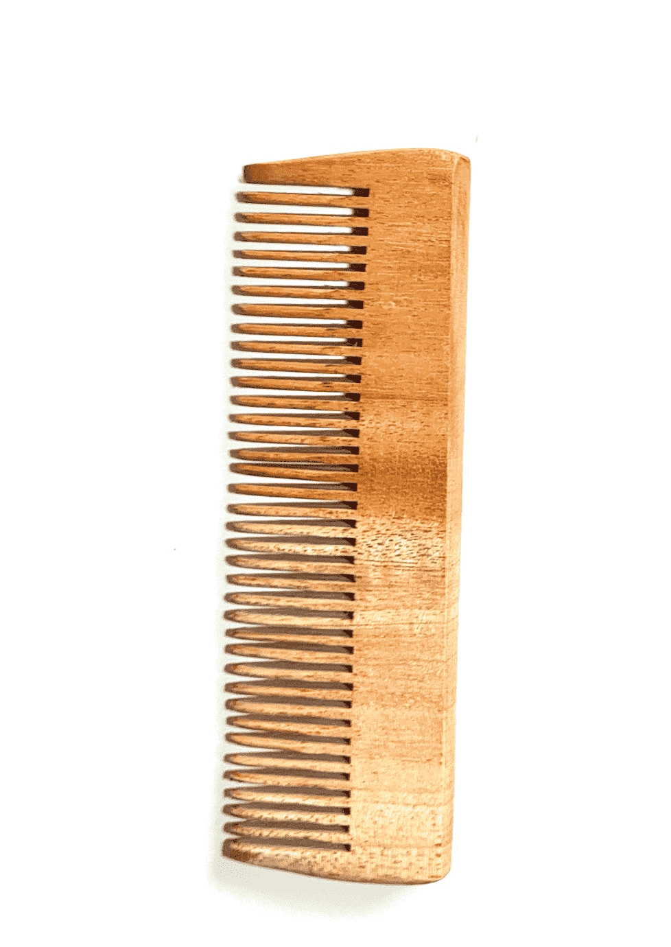 Neem wood Pocket Comb, Beige for men & women - Image 3