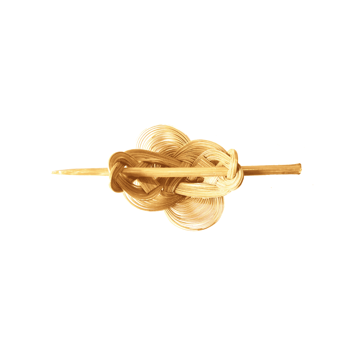 Floral Bamboo Hair Clip - Image 3