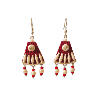 Trapezia Jute Danglers