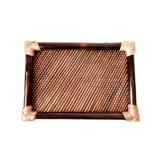 Woven Bamboo Tray