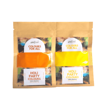 Herbal Holi Orange Yellow Gulal/Colour Combo Pack