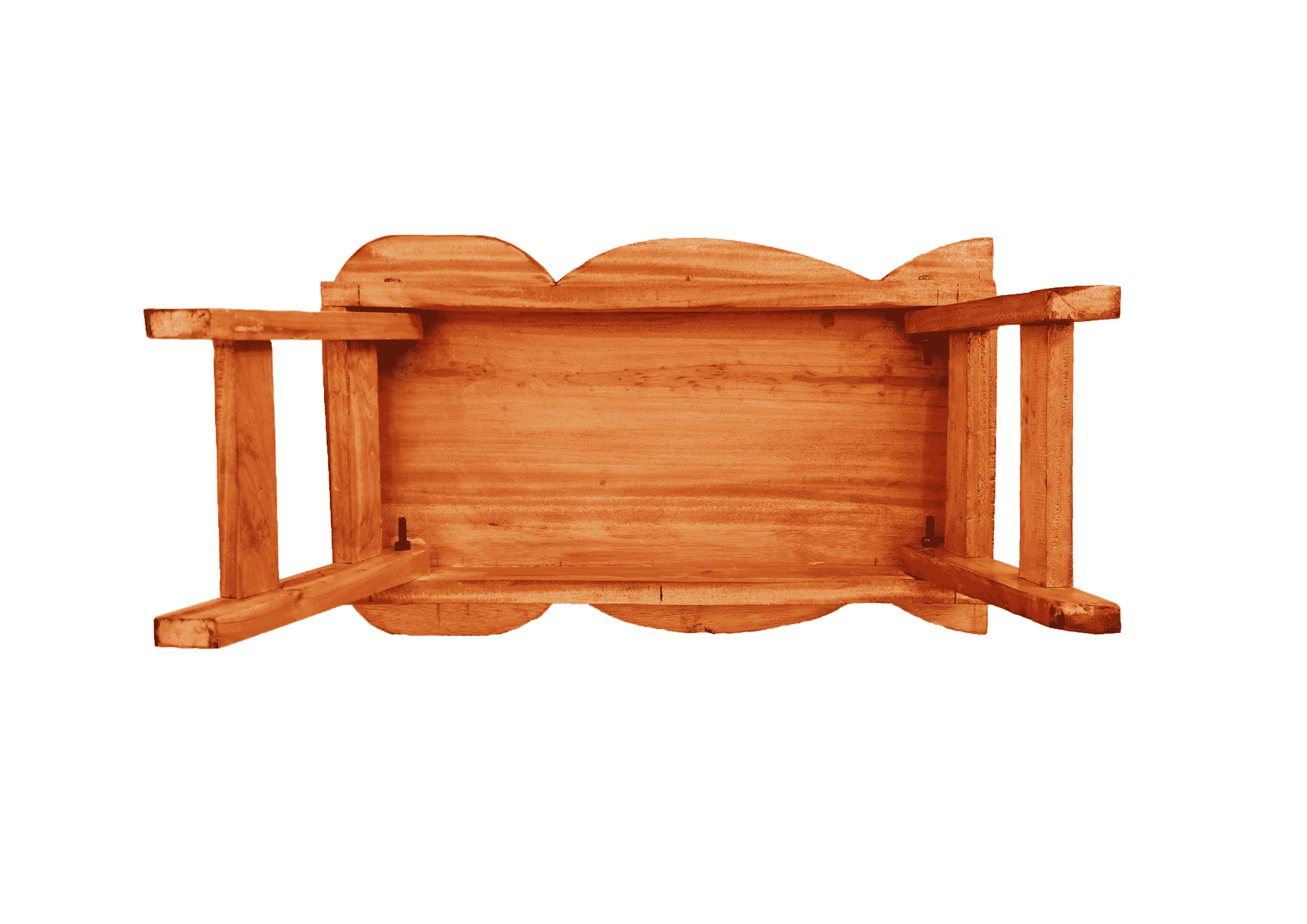 Gamhar Wood Laptop Table/Bed Table (21.50x12.5x9 inches),Beige - Image 5