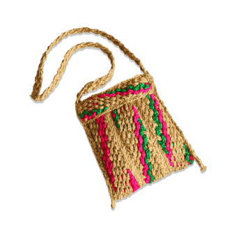 Bloosom Jute Sling Bag