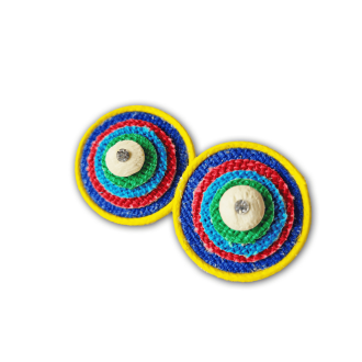 Circlet Multi Jute Studs