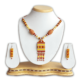 Meengri Jute Necklace Set
