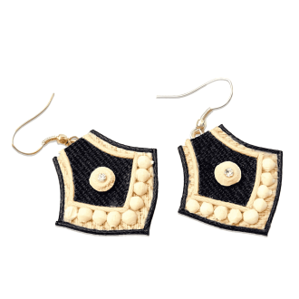 Stygian Jute Earrings
