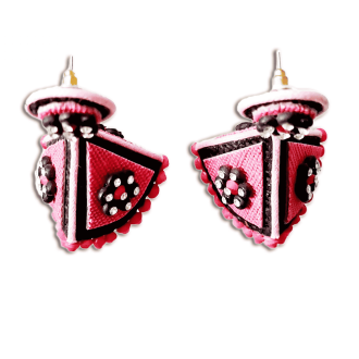 Padmaja Triangular Jute Jhumkas