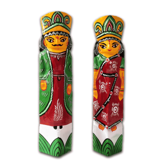 Royal Tales from Heart Raja Rani Wall Hangings
