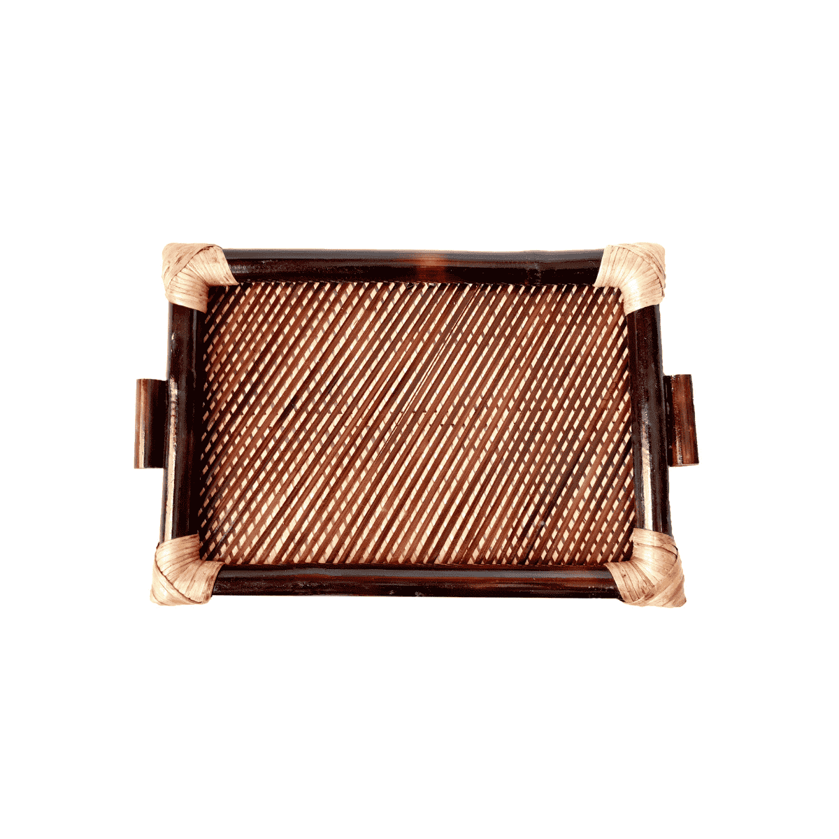 Brown Bamboo Tray