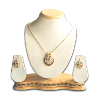 Aureate Jute Jewelry Set
